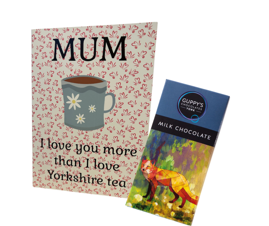 Guppy's Milk Chocolate & Mother's Day Card