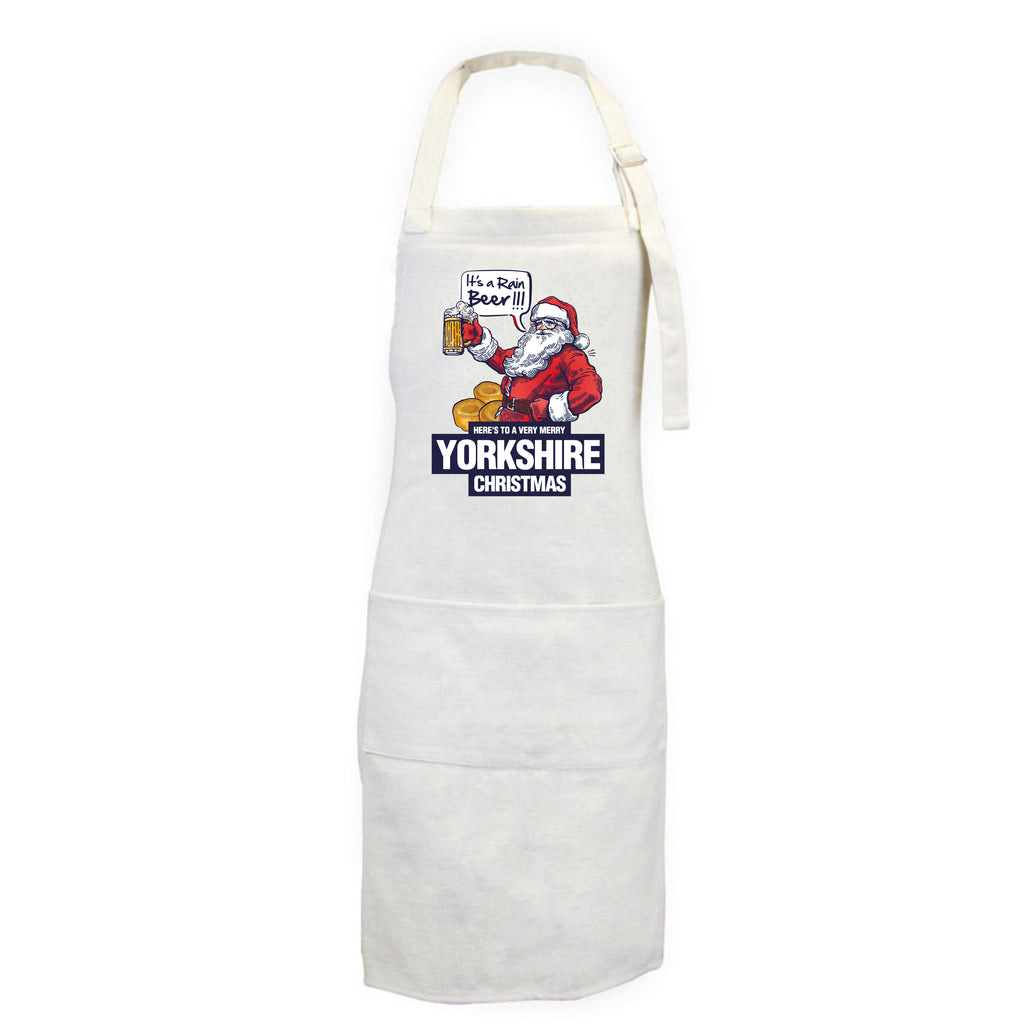 Here's To A Very Merry Yorkshire Christmas Apron