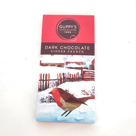 Guppy's Dark Ginger Crunch Chocolate