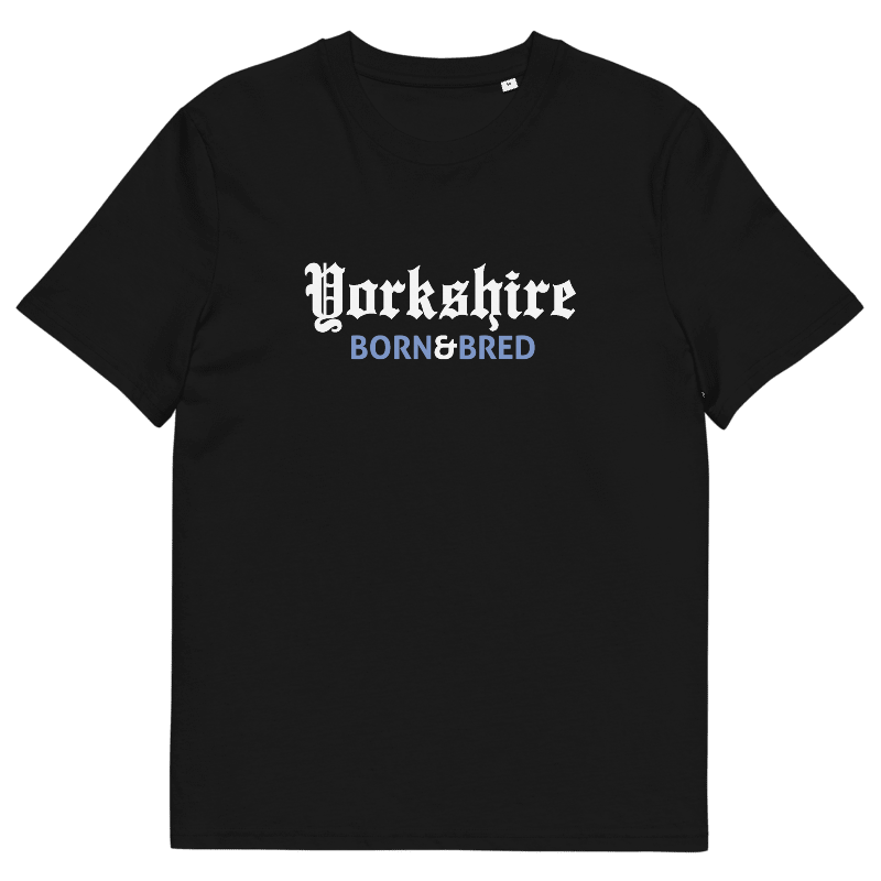 Yorkshire Born & Bred T-Shirt Black
