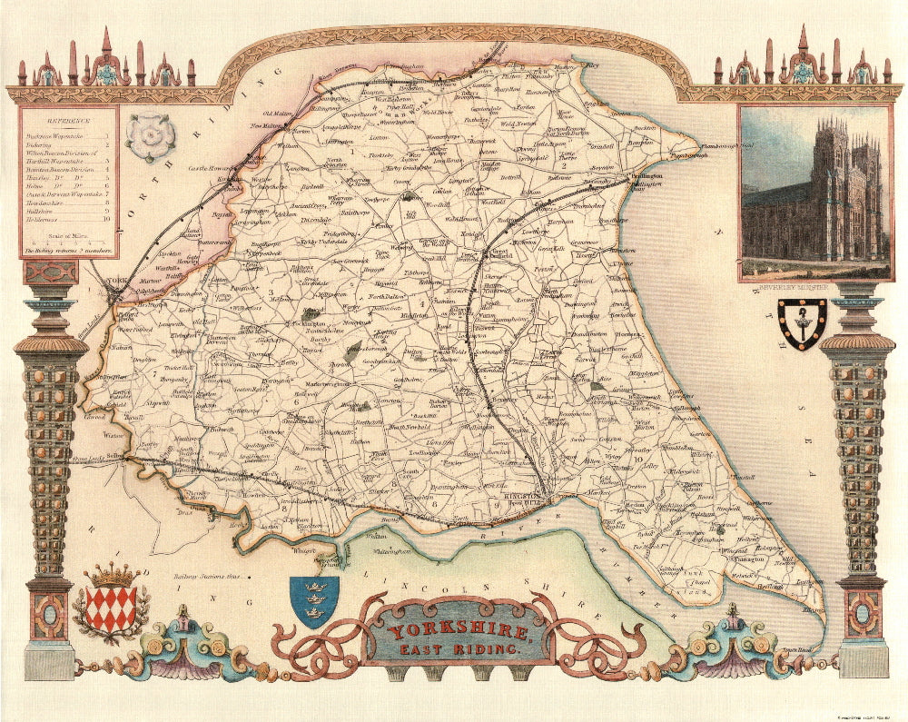 East Ridings 19th Century Poster