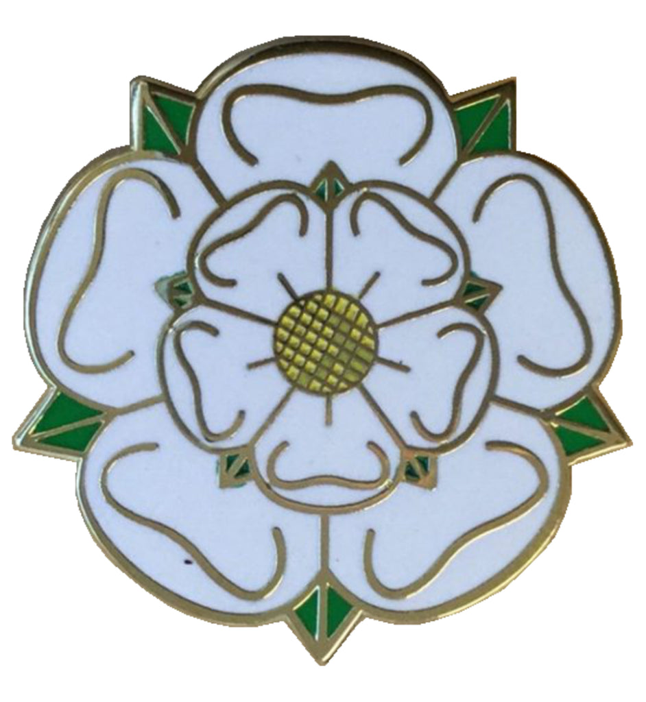 Yorkshire Rose Pin Badge