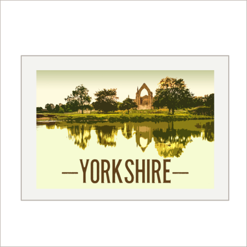 Bolton Abbey Tea Towel