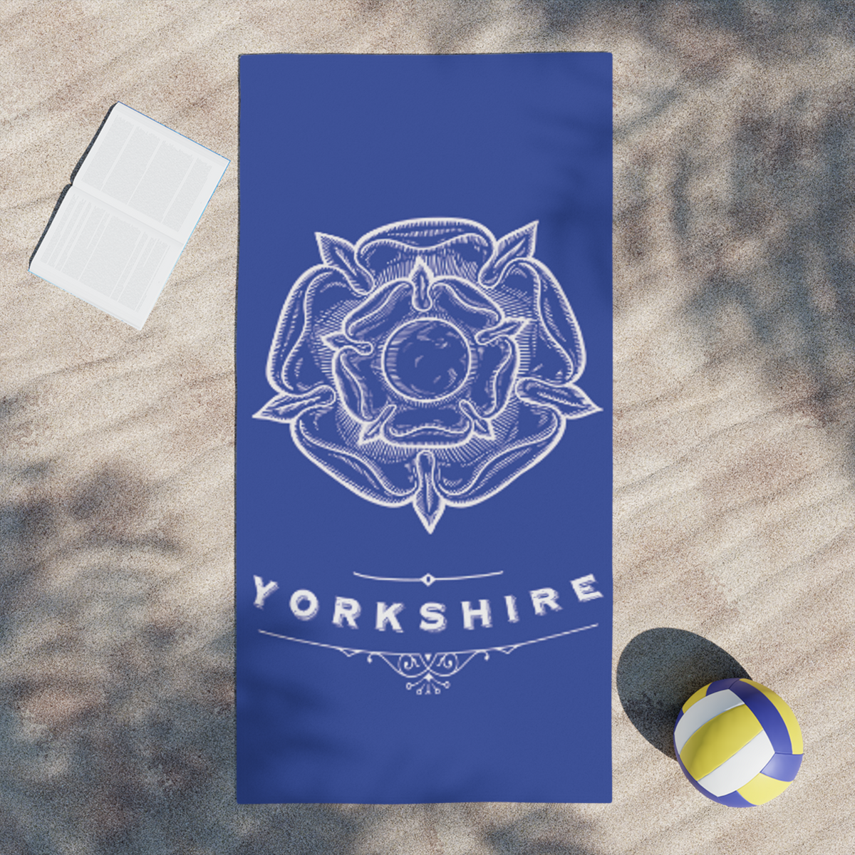 CafePress Yorkshire Terrier (Yorkie) Beach Towel - 30x60 Inch, Super Soft & Absorbent, Unique Dog Lover Towel - View #3