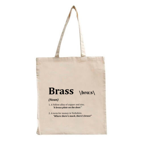 Brass Tote