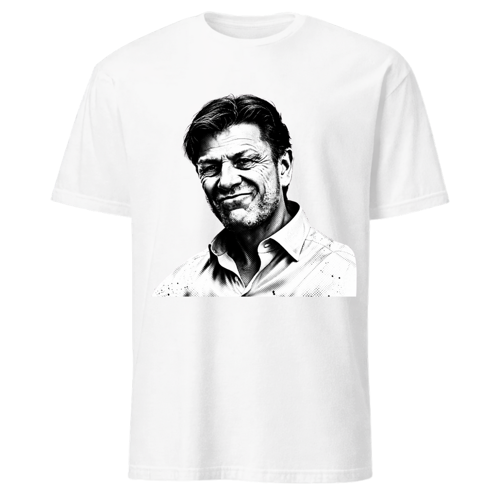 Sean Bean B&W Plain T-Shirt