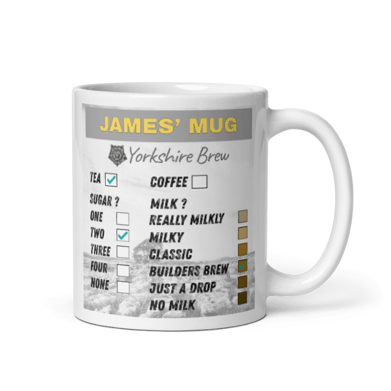 Personalised Yorkshire Brew Mug