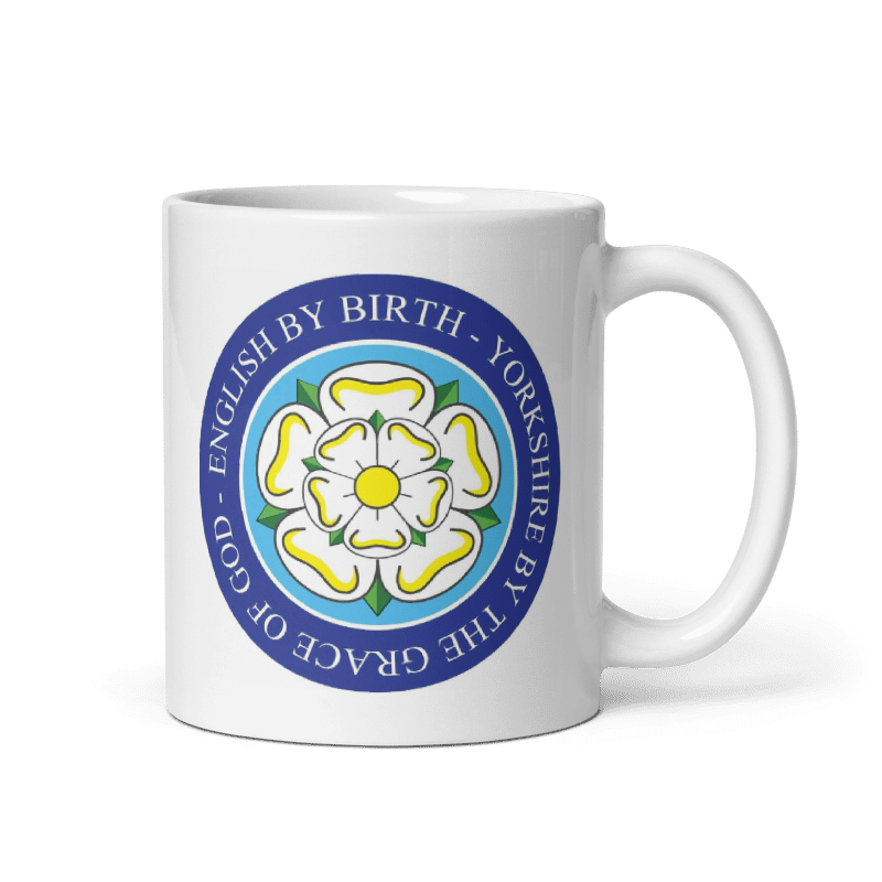 Yorkshire By The Grace Of God Mug