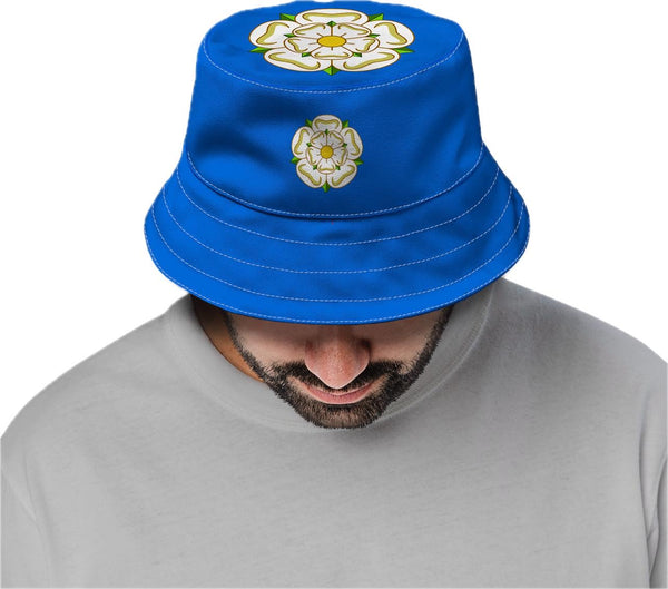 Yorkshire Rose Bucket Hat Yorkshire T Shirts