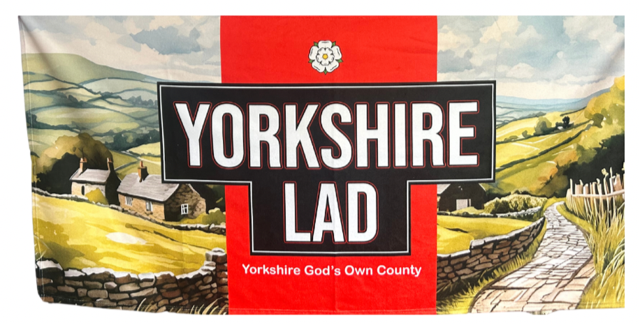 Yorkshire Lad Beach Towel