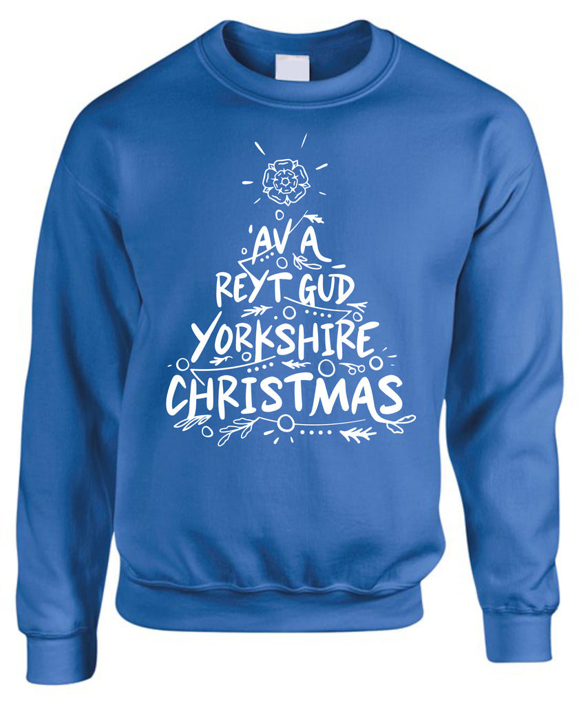 Christmas Jumper - Av a reyt gud Yorkshire Christmas