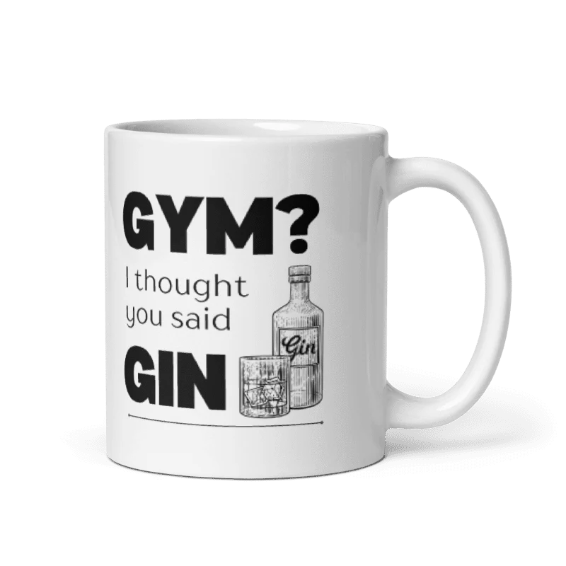 Gym Not Gin Mug