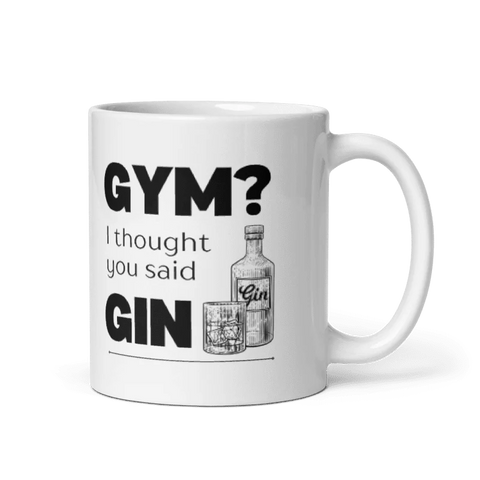 Gym Not Gin Mug