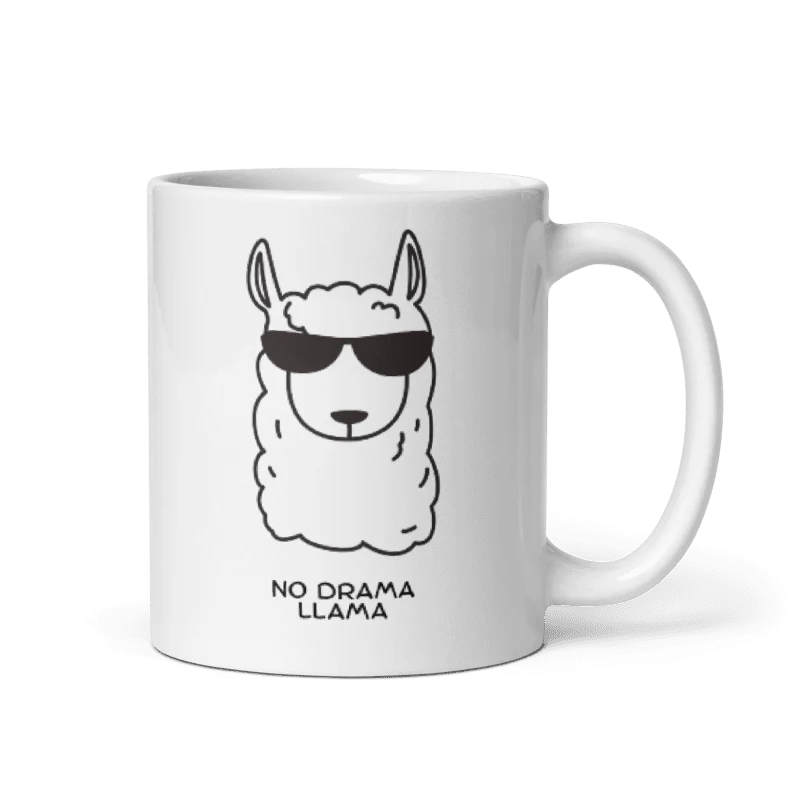 No Drama Llama Mug