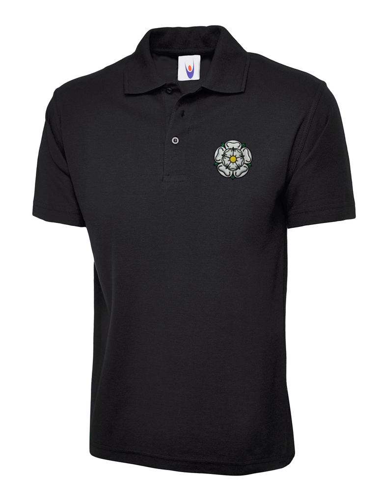 Yorkshire Rose Embroidered Polo