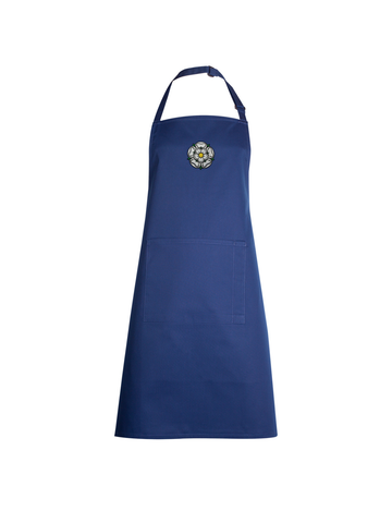 Yorkshire Rose Embroidered Apron