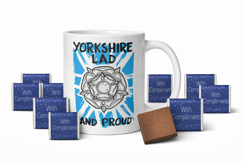 Yorkshire Lad Mug & 10 chocolates