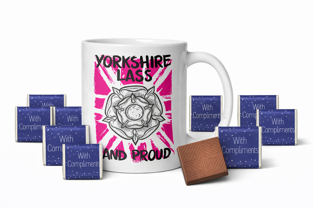 Yorkshire Lass Mug & 10 chocolates