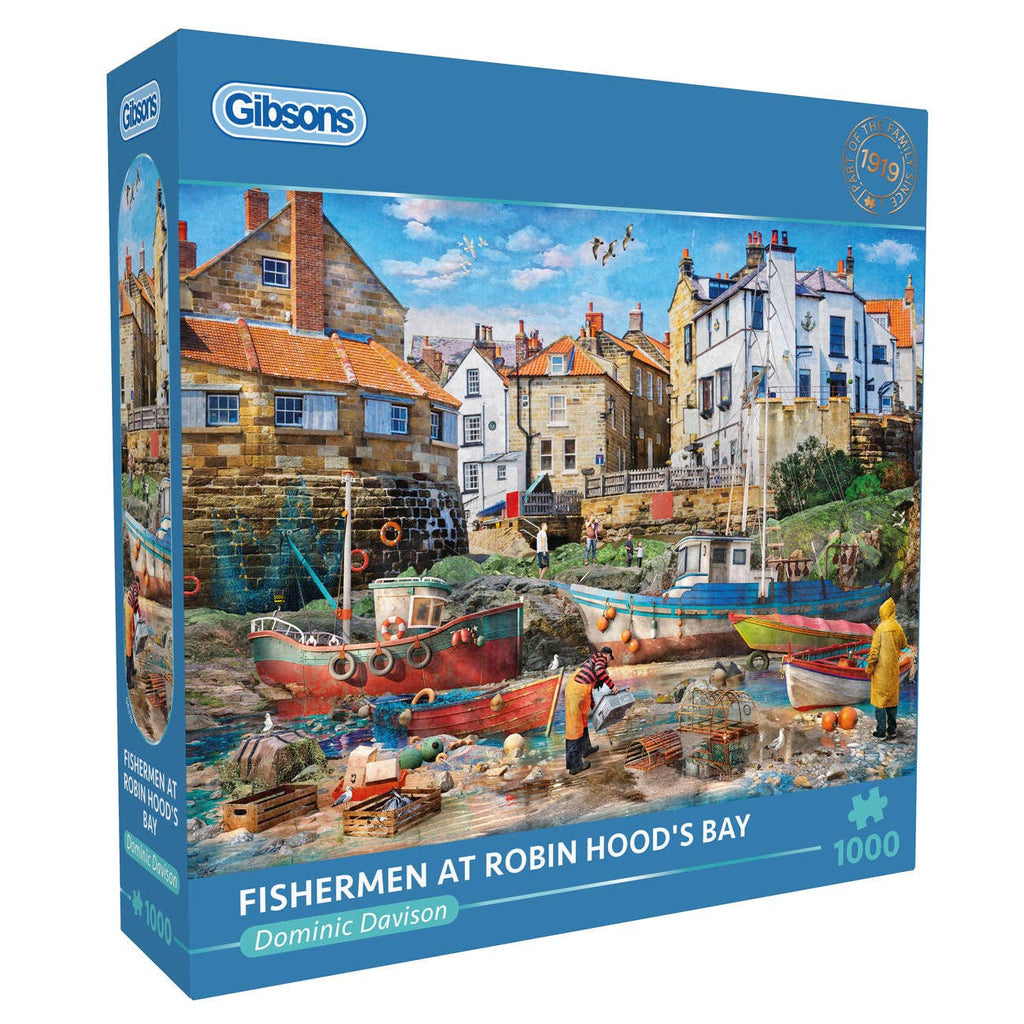 Fishermen at Robin Hood's Bay