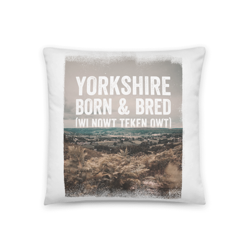 Yorkshire Born & Bred Cushion