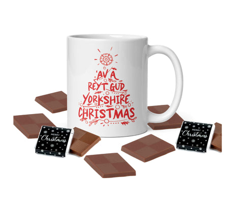 Christmas Mug & 10 Chocolates