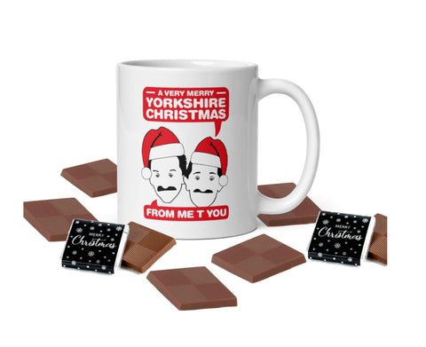 Chuckle Brothers Christmas Mug & 10 Chocolates