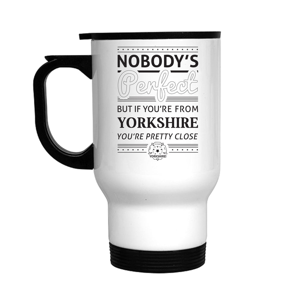 Nobody's Perfect Yorkshire Travel Mug