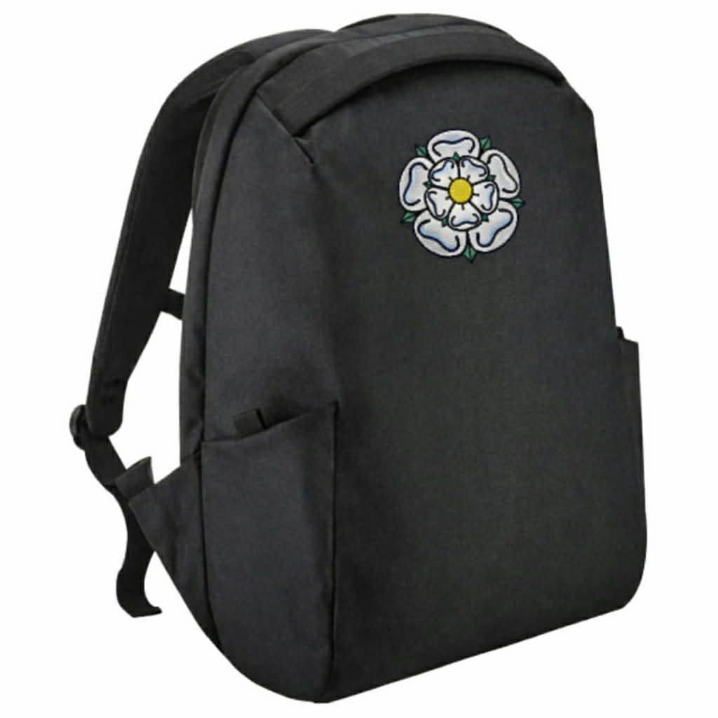 Embroidered Yorkshire Rose Backpack