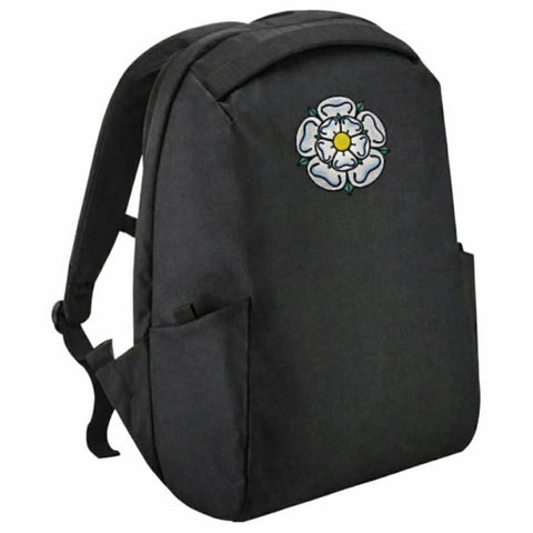 Embroidered Yorkshire Rose Backpack