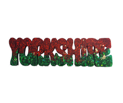 Yorkshire Resin Freestanding Christmas Sign