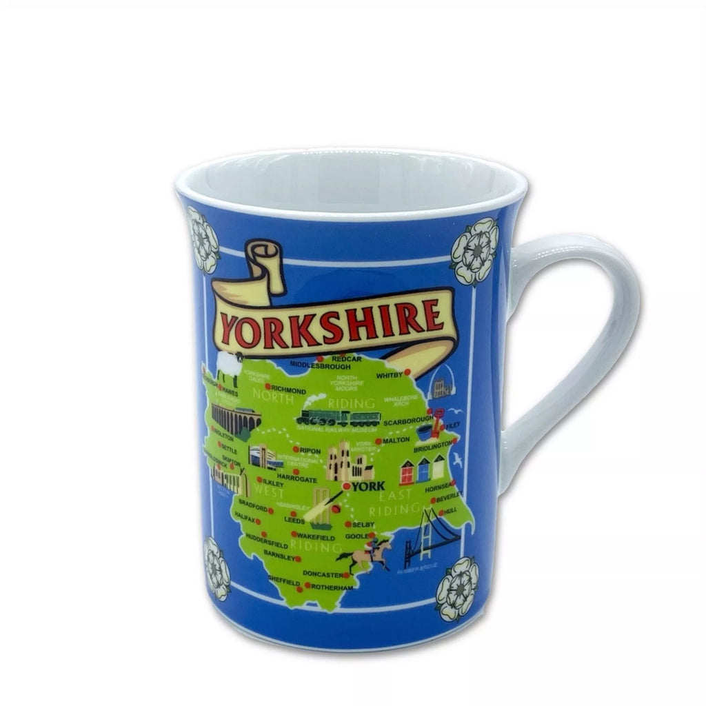 Yorkshire Map Mug