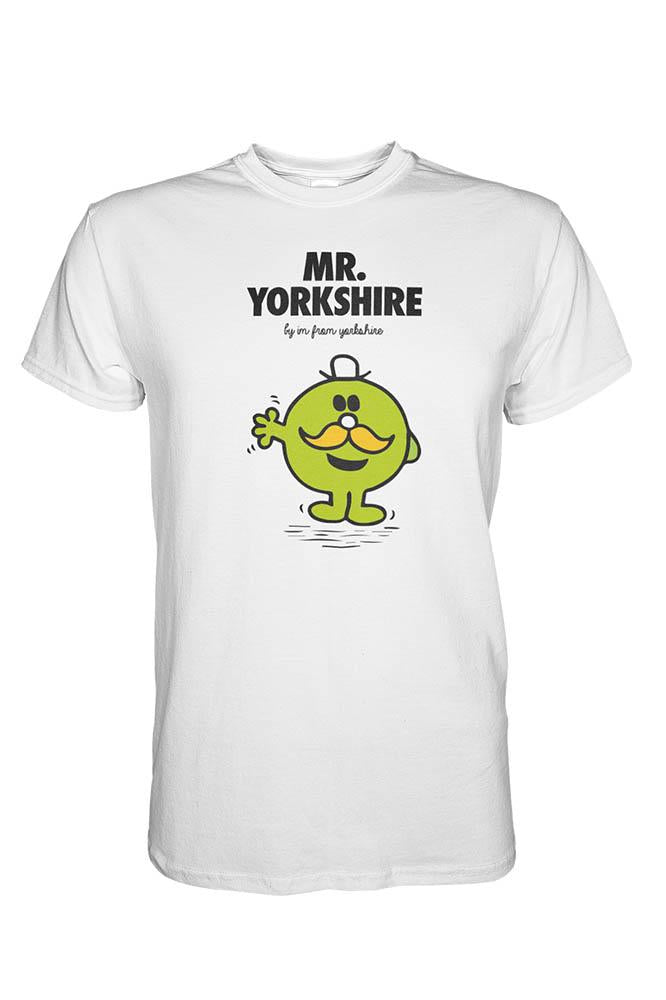 Mr Yorkshire white Yorkshire T-Shirt 