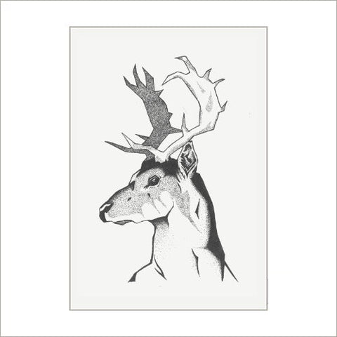 Stag Tea Towel
