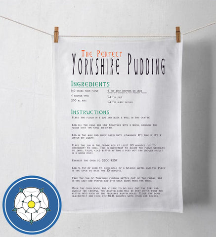 Yorkshire Pudding Tea Towel