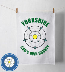 God's Own County Tea Towel
