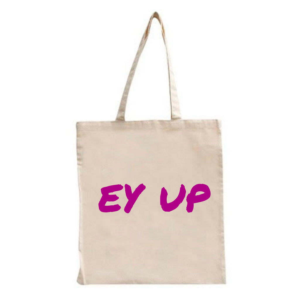 Ey Up Tote Pink